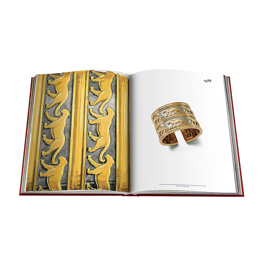 Luxury Assouline Cartier Panthère Coffee Table Book - Elegant Home Decor & Gift for Jewelry Lovers | Perfect for Coffee Tables, Bookshelves, and Luxury Home Styling