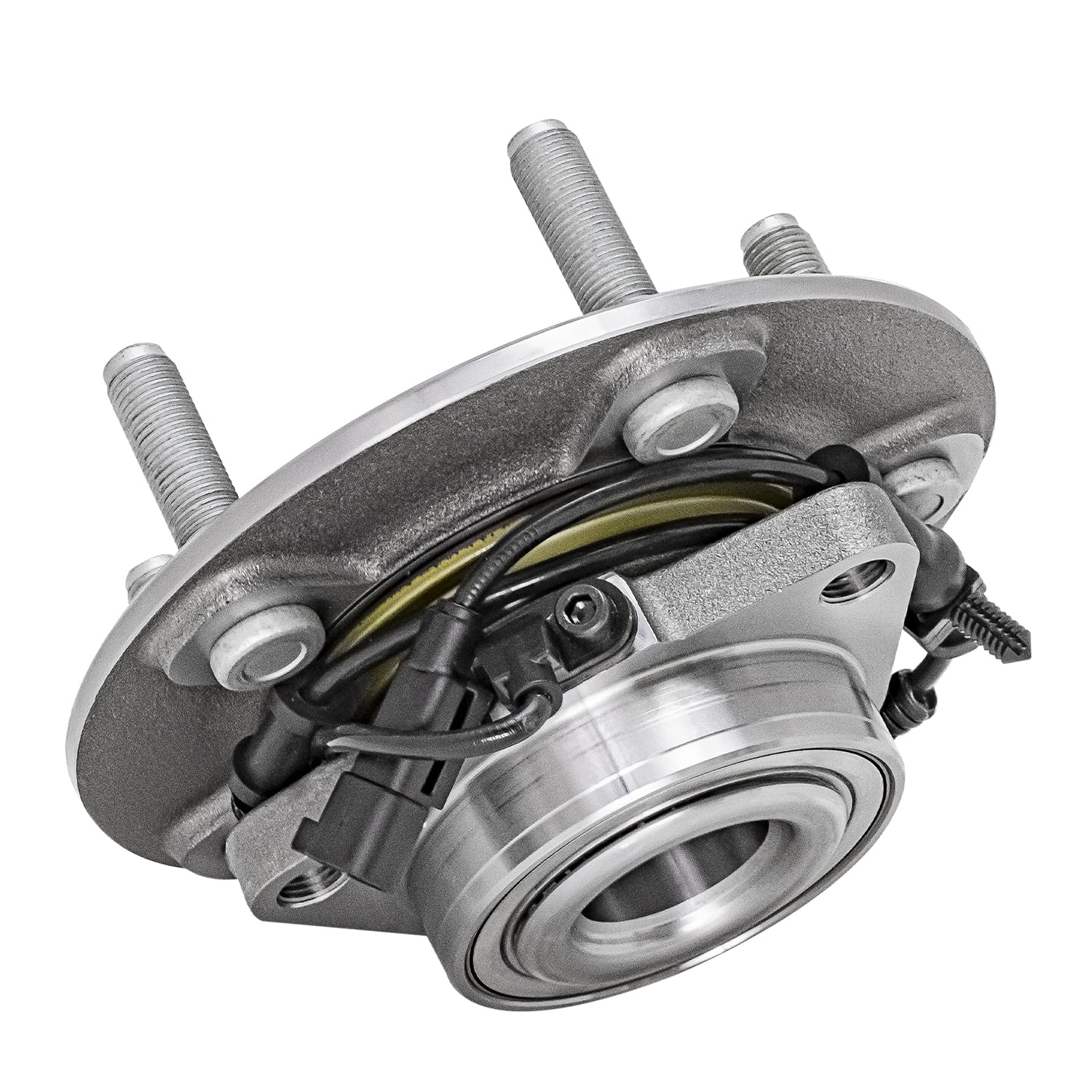 Detroit Axle - 2 Front Wheel Bearing Hub Assemblies for 2012-2018 Dodge Ram 1500 | Wheel Bearing & Hub Replacement Kit | Perfect for Off-Roading, Towing & Daily Driving