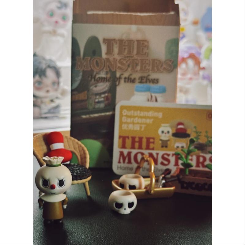 Labubu The Monsters Home of the Elves Series - Outstanding Gardener Collectible Figure | Cute Fantasy Creature Toy for Display, Gift & Anime Fans Collection