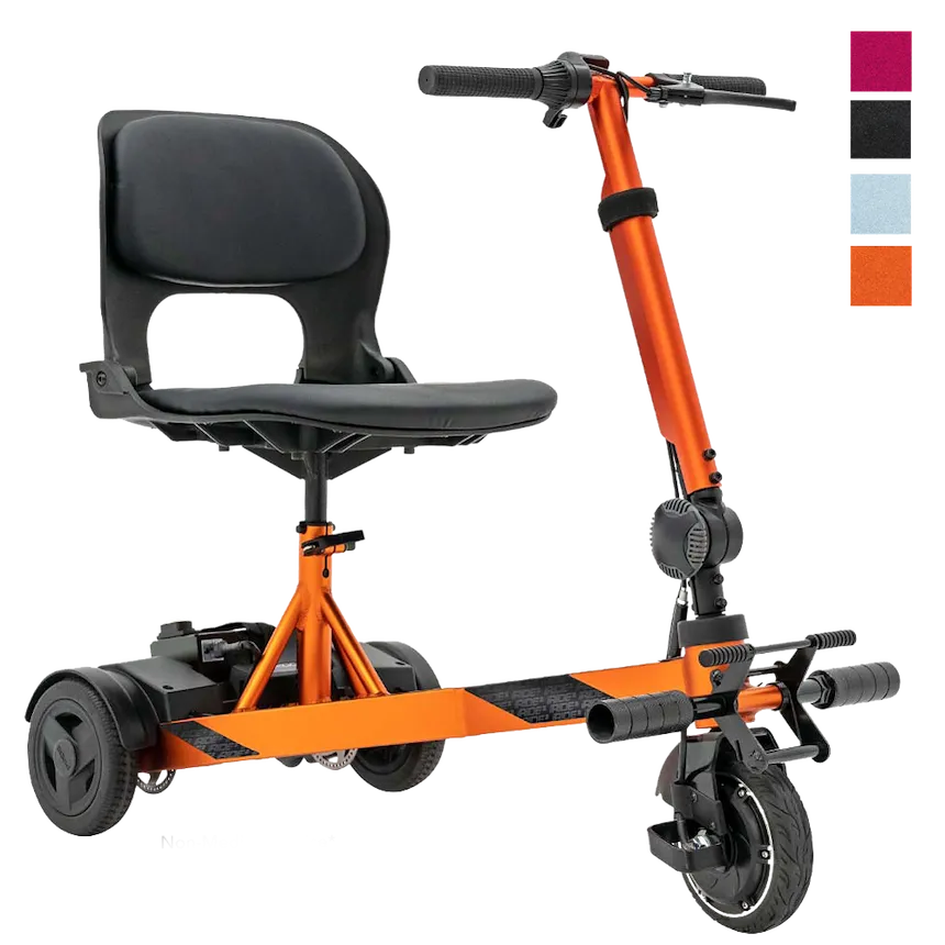 iRide Folding Electric Scooter - Portable & Lightweight Commuter Scooter for Adults - Perfect for Urban Travel, Campus Commute & Last-Mile Transportation