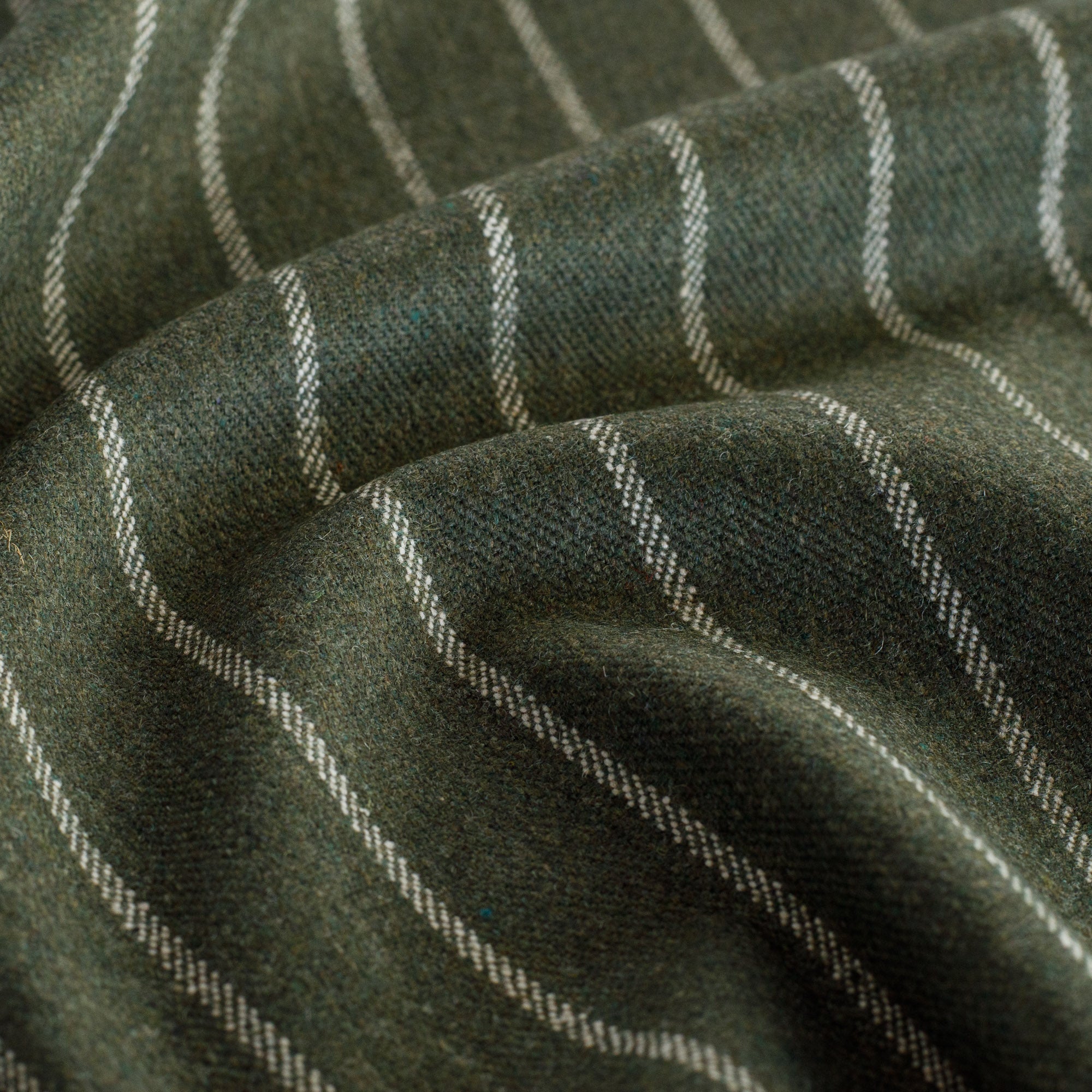 Premium Hunter Stripe Fabric - Soft Moss Green Upholstery Material for DIY Projects, Home Decor & Crafts | Perfect for Sofas, Curtains & Pillow Covers