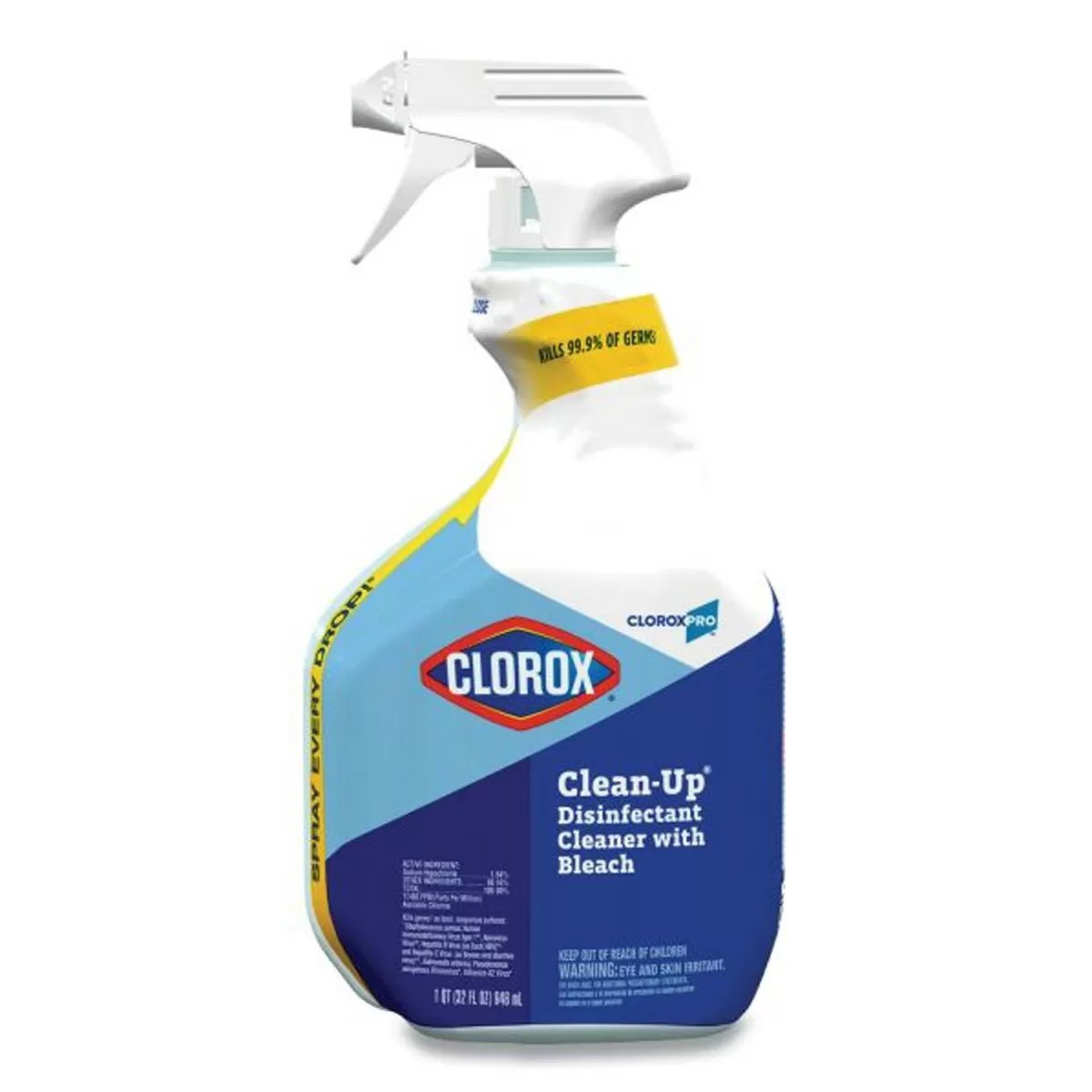 Clorox Pro Clean-Up All-Purpose Cleaner, 32 oz Smart Tube® – Ideal for Kitchen, Bathroom & Household Disinfection