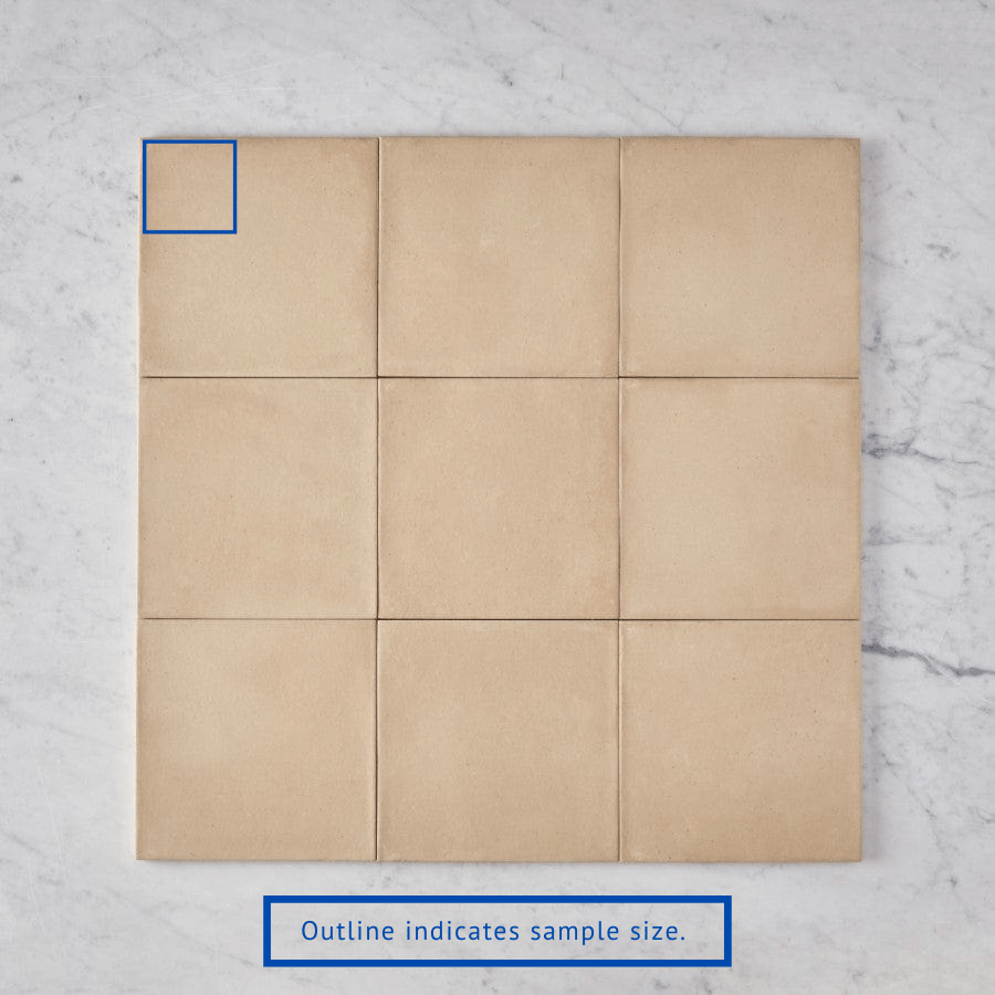 Premium Tamarama Beige Square Tile - 12x12 Inch Porcelain Floor & Wall Tile - Waterproof & Durable for Bathroom, Kitchen & Living Room Decoration