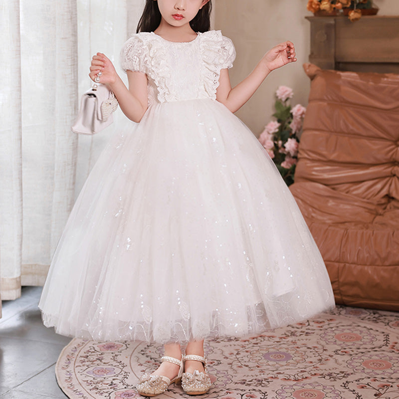 Baby Girl Evening Dress Performance Princess Dress - Elegant Party Gown for Toddler Girls - Perfect for Pageants, Weddings & Special Occasions