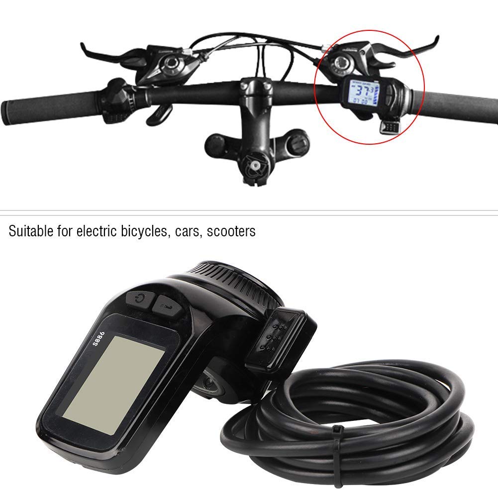 36V 350W Brushless Motor Controller Kit with LCD Display - Electric Scooter Speed Controller for E-Bike, Electric Scooter & Mobility Scooter Replacement Parts