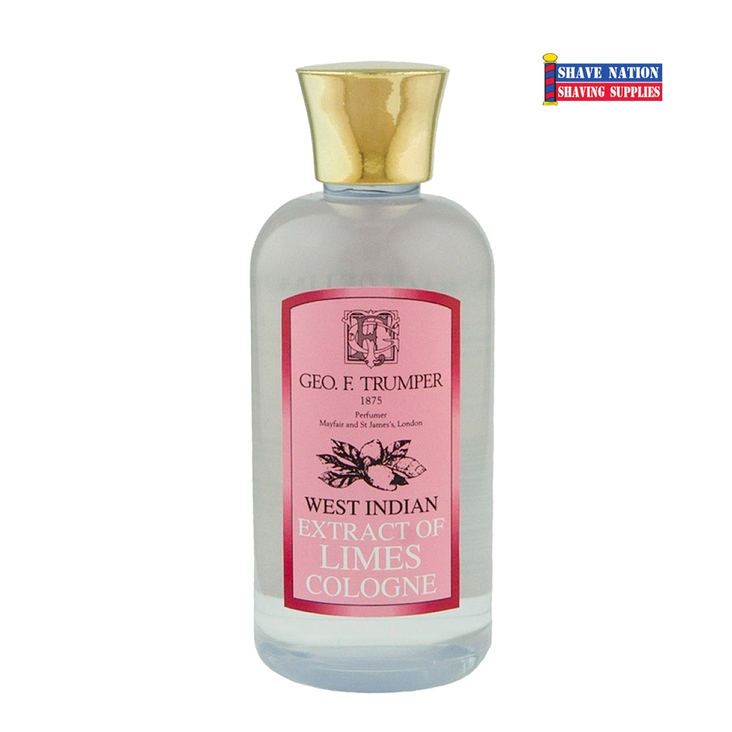 Geo F Trumper Cologne Extract of Limes 100ml - Premium Citrus Fragrance for Men, Long-Lasting Eau de Cologne - Perfect for Daily Wear, Office & Special Occasions