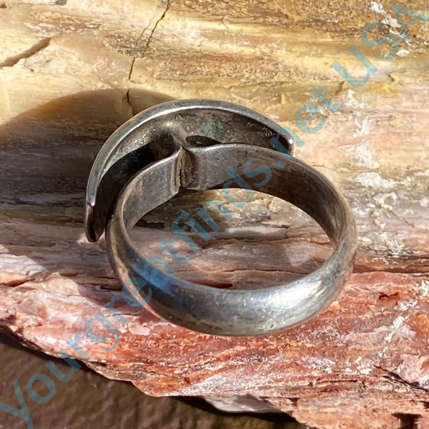 Sterling Silver Modernist Band Ring Size 10.5 - Minimalist Wedding Band for Men & Women - Perfect for Engagement, Anniversary & Everyday Wear