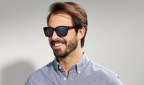 Revo Cobra Polarized Sunglasses - Crystal Glass Lens & Stainless Steel Round Frame - UV Protection for Driving, Fishing, and Outdoor Activities