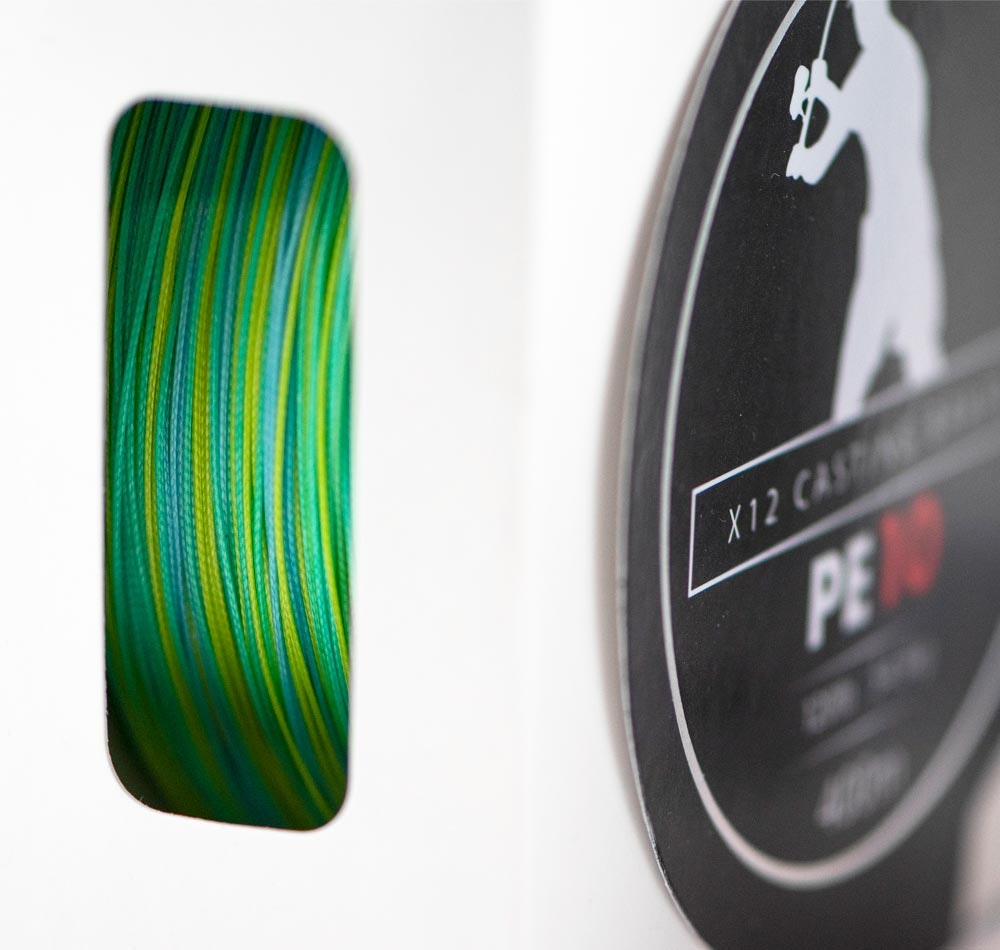 Premium Cast Buku Casting Braid X12 - Strong & Durable Fishing Line for Saltwater & Freshwater - Perfect for Surf Fishing, Pier Casting & Offshore Angling