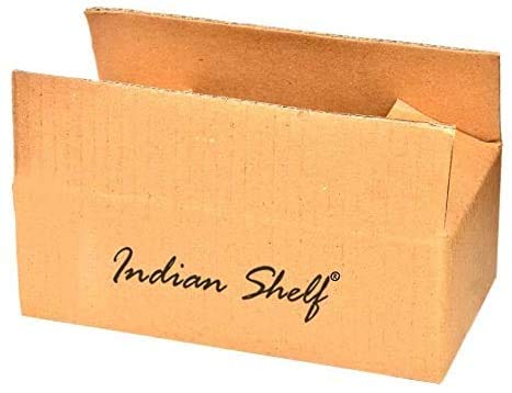 IndianShelf 1 Pack Ceramic White Floral Cabinet Door Handles - Gold Hardware Drawer Pulls for Dresser, Cupboard & Furniture (4