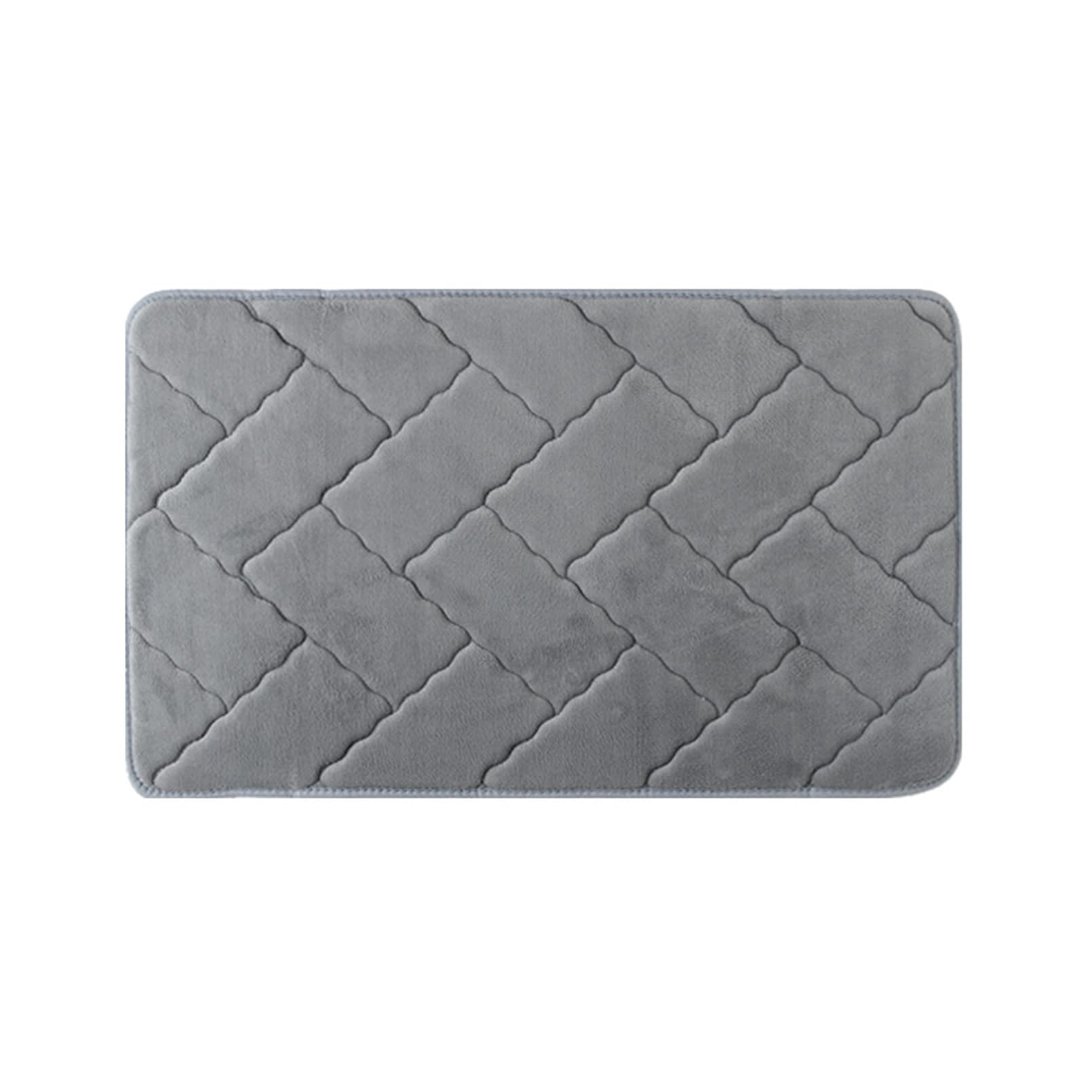 **Paskoo Memory Foam Bath Mat - Non-Slip Bathroom Rug, Ultra Soft & Absorbent, Machine Washable, Quick-Dry (32x20 Inches) - Perfect for Bathroom, Shower & Spa Comfort**