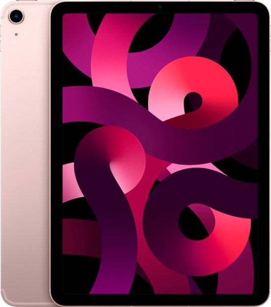 iPad Air 5 (5th Generation, 10.9-inch) 64GB WiFi - Rose Gold | Lightweight Tablet for Work, Study & Entertainment | Compatible with Apple Pencil & Magic Keyboard