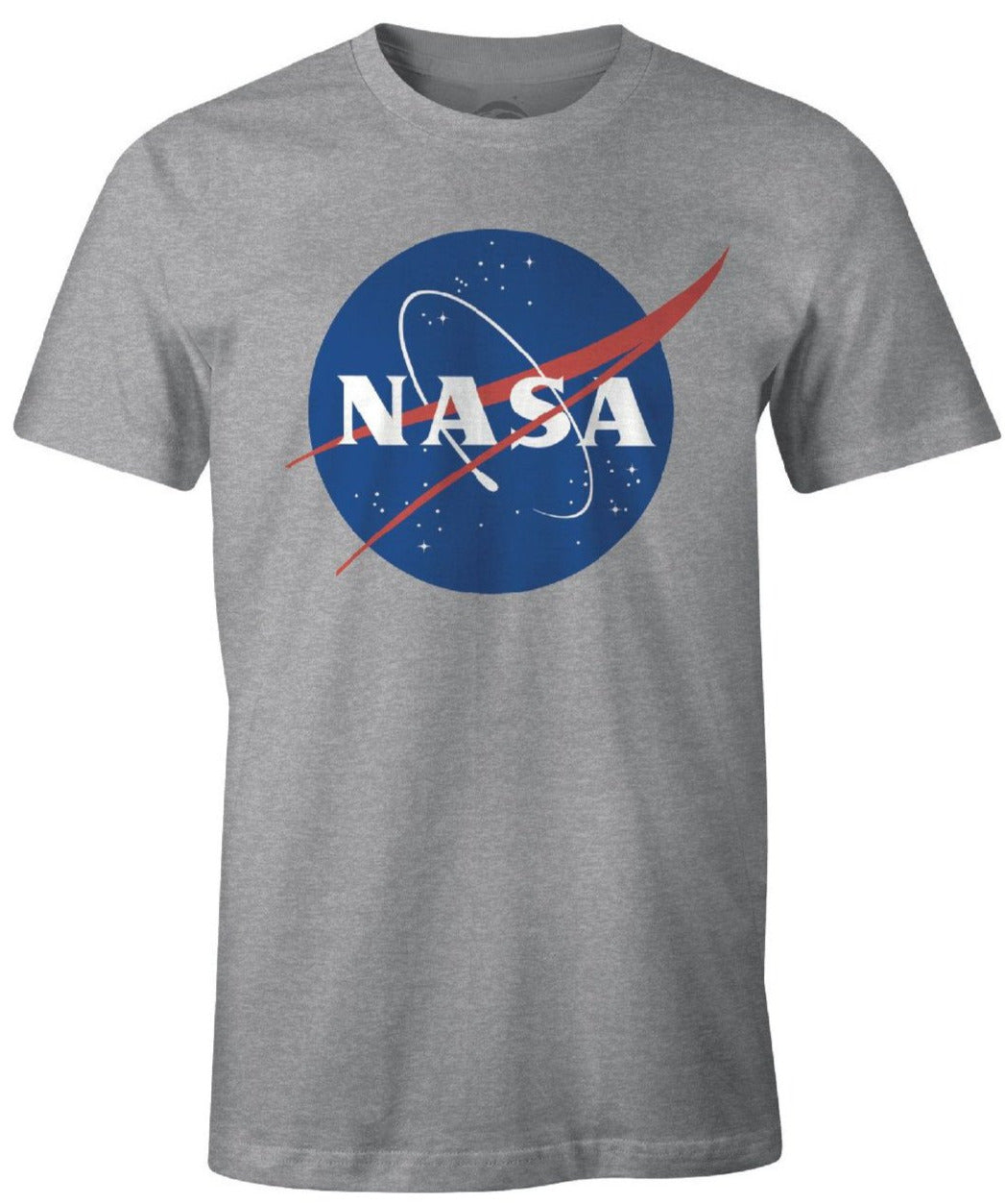 NASA Logo Grey T-Shirt for Men & Women - Comfortable Cotton Casual Tee for Space Fans, Gifts & Everyday Wear