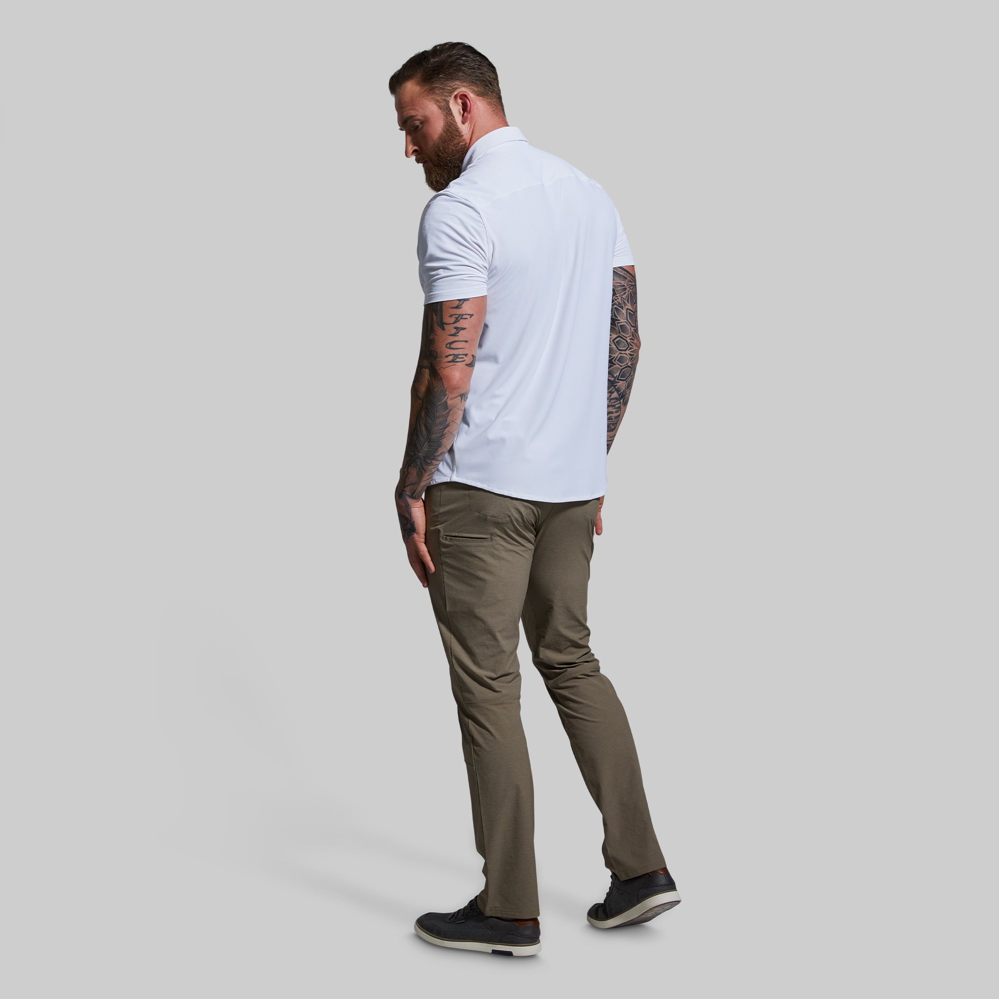 Traverse Pant for Men - Comfortable Khaki Outdoor Hiking Pants with Stretch Fabric - Perfect for Camping, Travel & Adventure Activities
