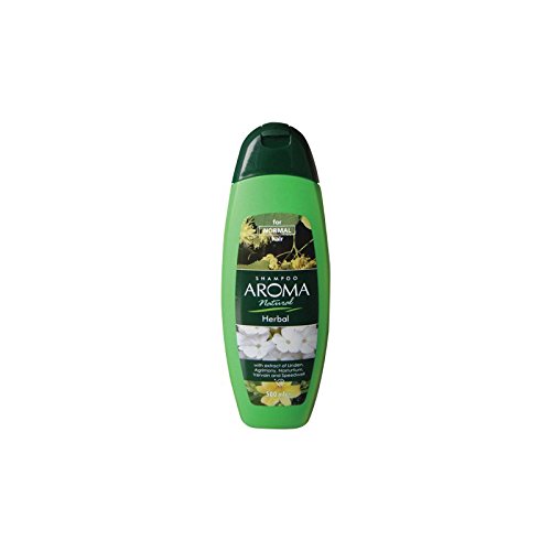 AROMA Natural Herbal Shampoo for Normal Hair - 500ml | Sulfate-Free & Organic Hair Care | Perfect for Daily Use & Scalp Nourishment