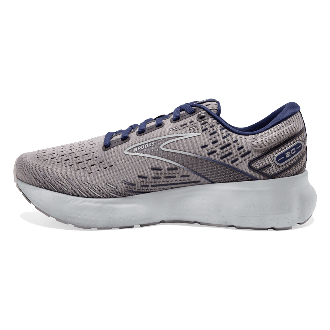 Men's Brooks Glycerin 20 Running Shoes - Premium Cushioned Sneakers for Jogging, Training & Gym Workouts | Ideal for Road Running, Marathon & Daily Fitness Activities