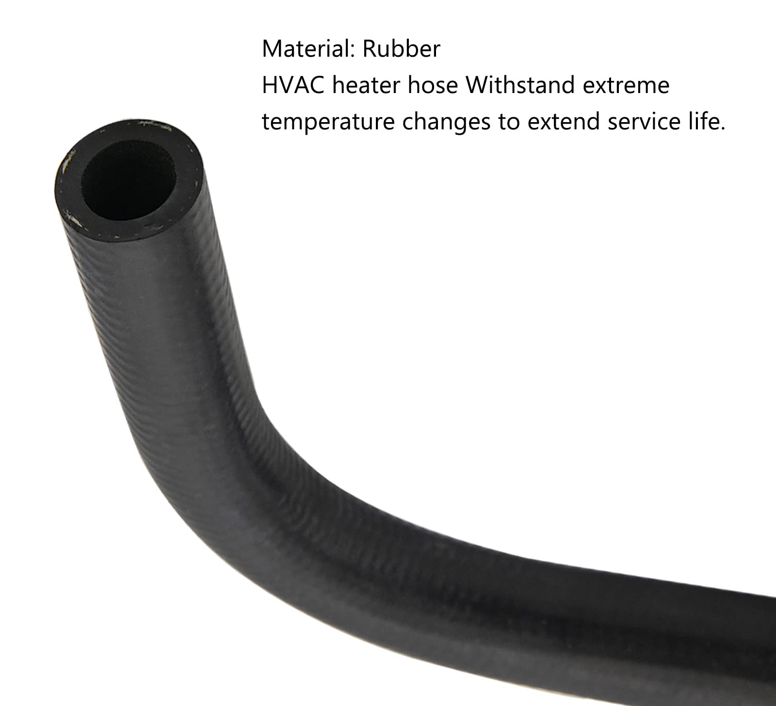 15145587 Lower Heater Hose Assembly for Cadillac Chevy GMC - Replacement HVAC Heater Core Hose, Engine Cooling System Part - Perfect for Winter Driving & HVAC Repair