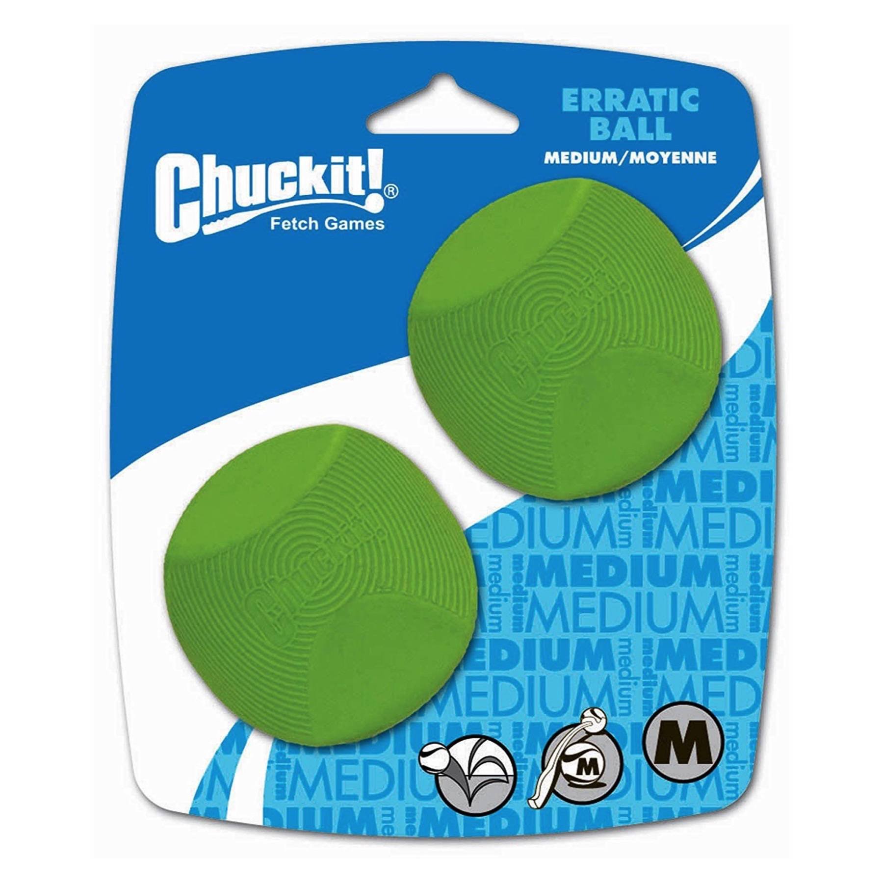 Chuckit! Erratic Ball for Dogs - Medium 2.25