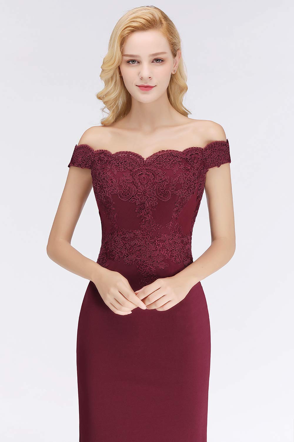 Elegant Off-Shoulder Mermaid Prom Dresses for Women - Long Formal Evening Gowns for Homecoming, Wedding, and Special Occasions