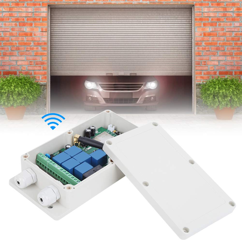 Sonew 7 Channel GSM Remote Switch Controller - 4G SMS Relay Switch for Power Failure Alarm, Phone Command Control (EU) - Ideal for Home Automation, Industrial Equipment & Smart Farm Monitoring