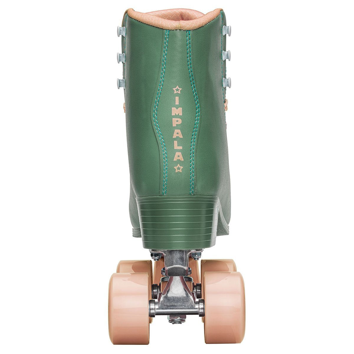 Impala Roller Skates for Women - Forest Green Outdoor & Indoor Quad Skates with Light-Up Wheels - Perfect for Rink, Park, Street Skating & Fitness