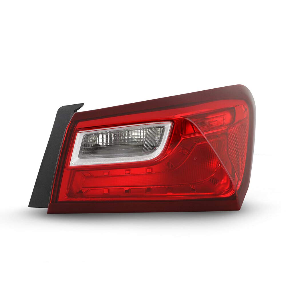 2016-2020 [Non-LED Tail Lamp] Brake Light Outer Passenger Right Side Replacement - Perfect for Night Driving & Enhanced Vehicle Safety