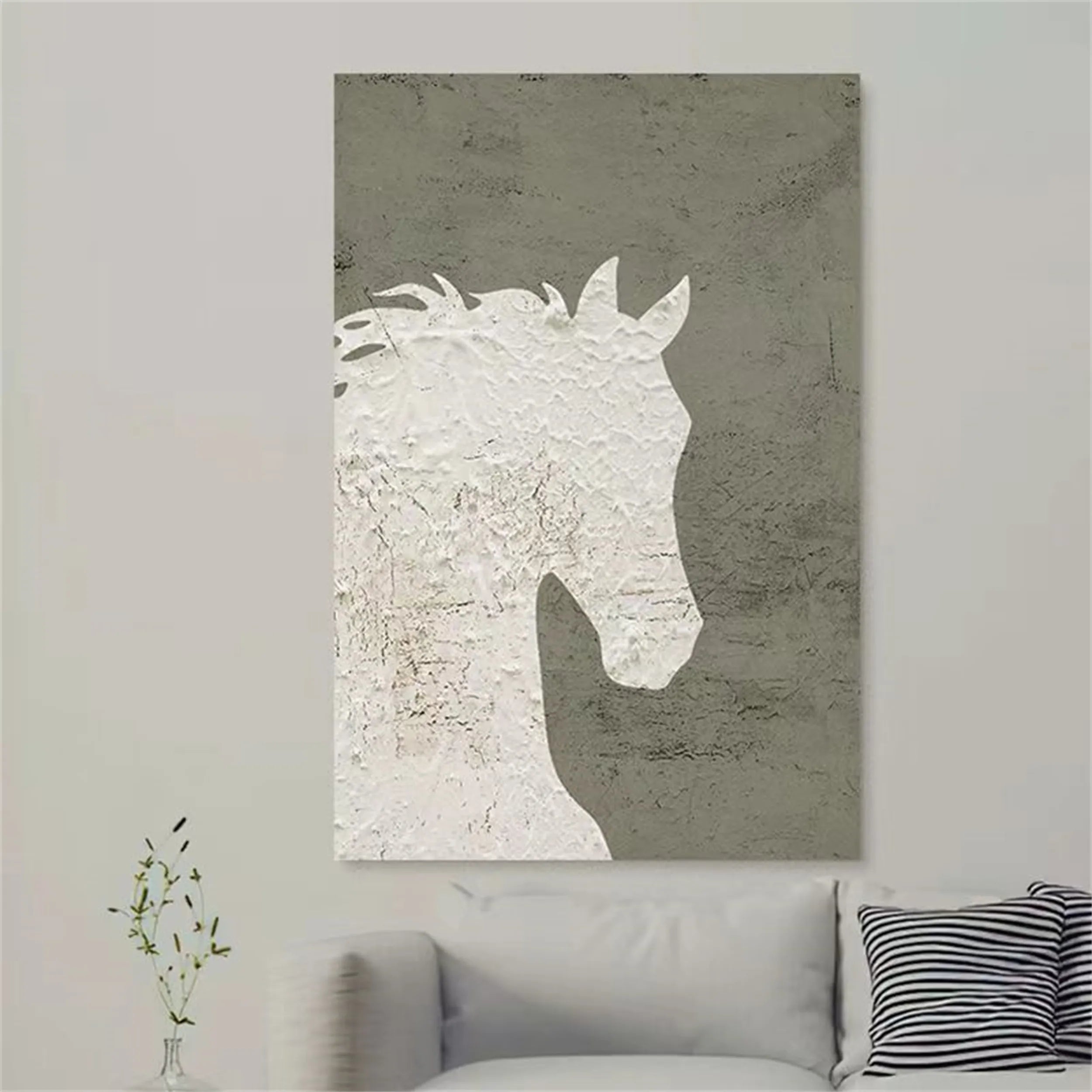 Animal Art Painting #AP043 - Handmade Wildlife Canvas Wall Decor for Home & Office - Perfect for Living Room, Bedroom & Gifts