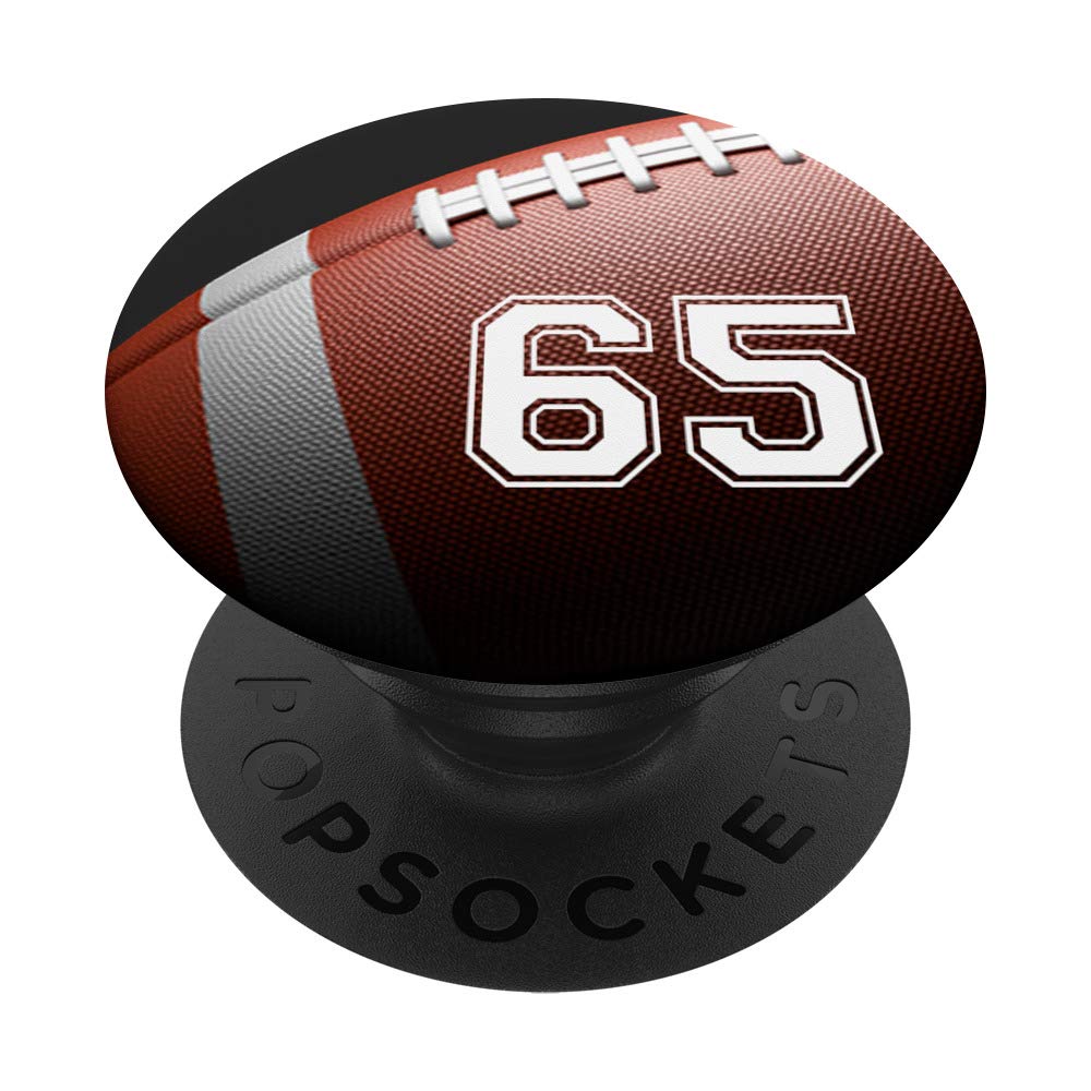 Football Player Jersey No. 65 Phone Grips - Perfect Gift for Fans, Players, and Sports Enthusiasts - Ideal for Game Days, Training, and Everyday Use