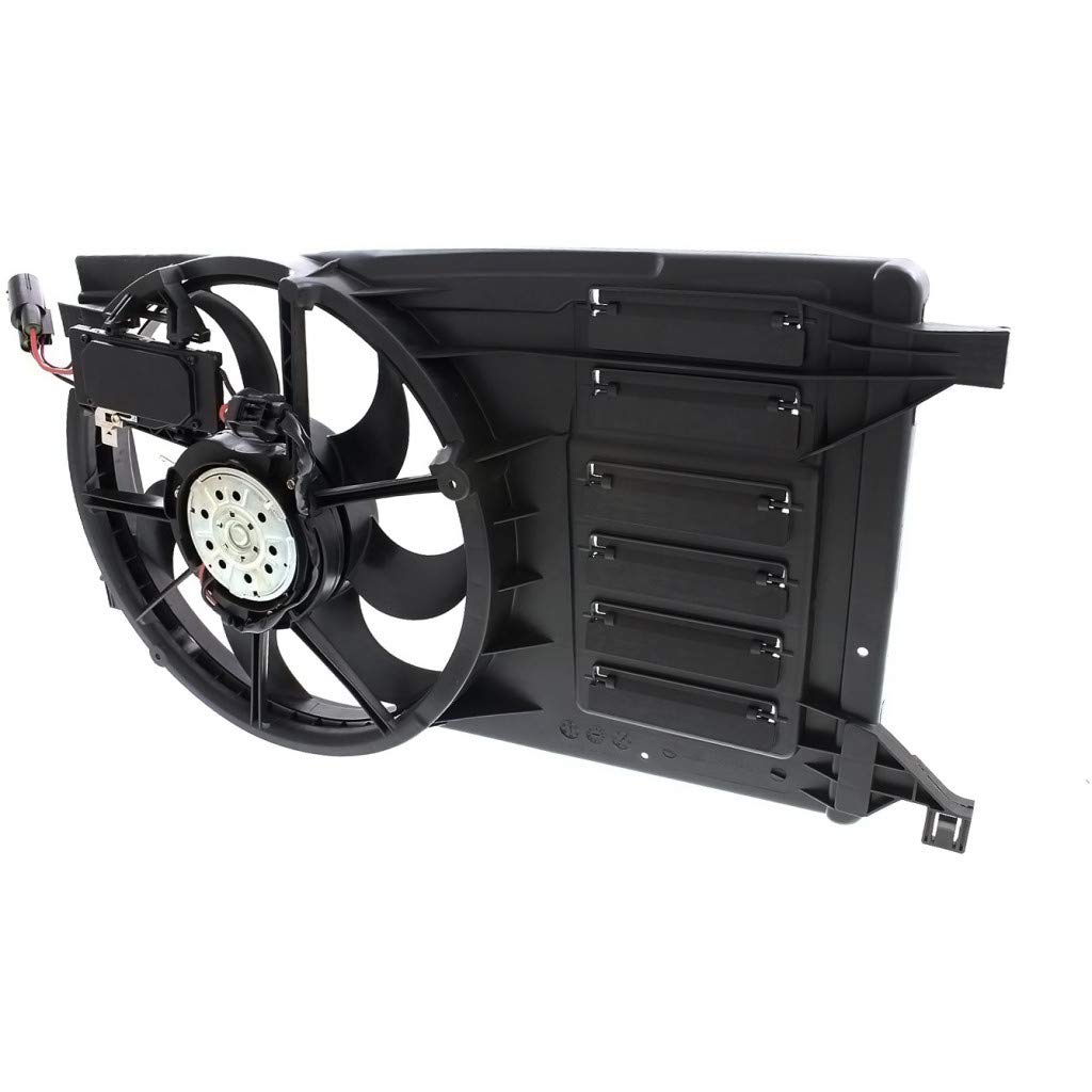 Mazda 3 AC Radiator Fan Assembly Replacement 2010-2012 - Compatible with 2.0L & 2.5L Engines - OEM Part #MA3115144 / LF8B15025H - Perfect for Summer Cooling & AC System Repairs