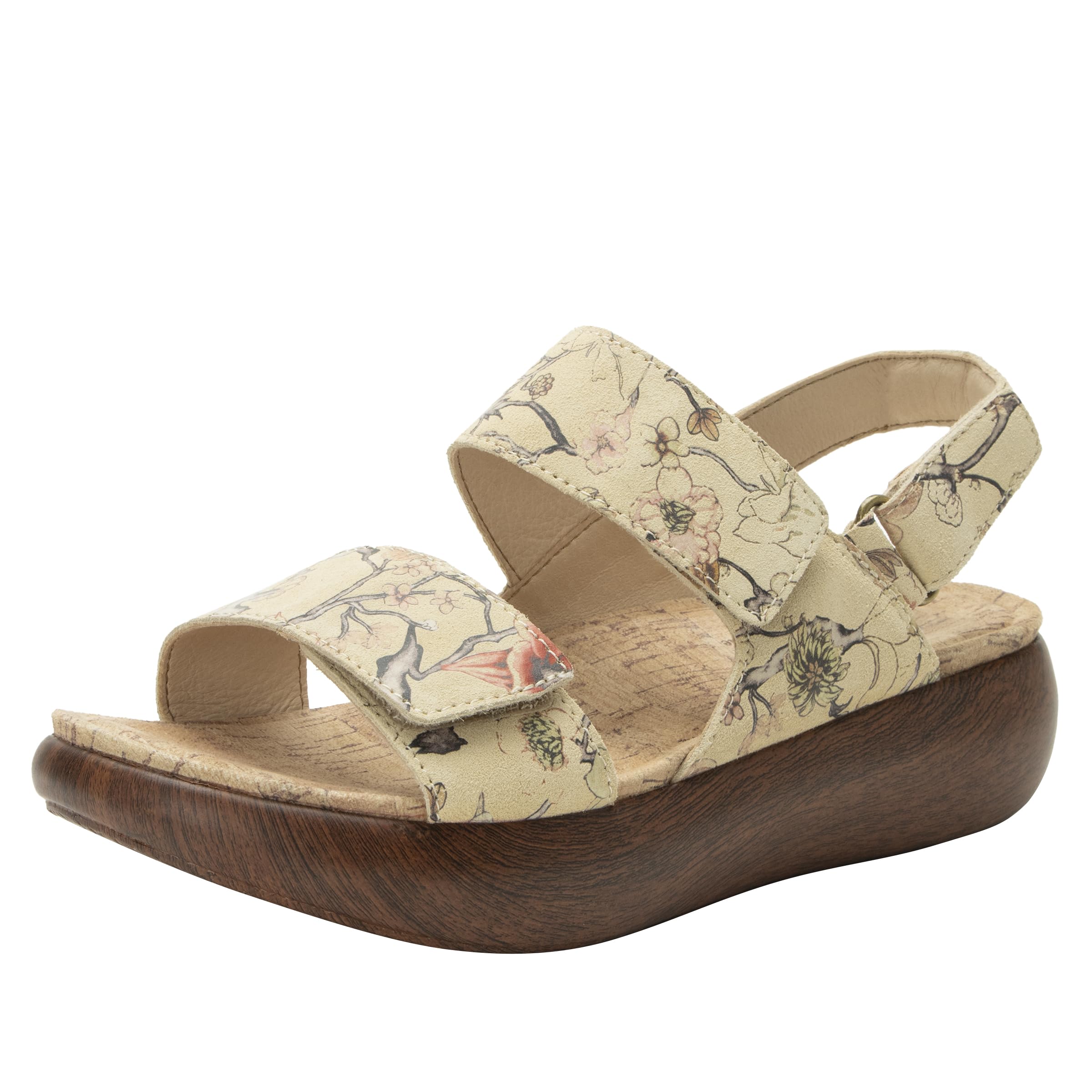 Alegria Women's Bailee Leather Sandal - Comfortable & Stylish Summer Sandals for Walking, Travel & Casual Outfits