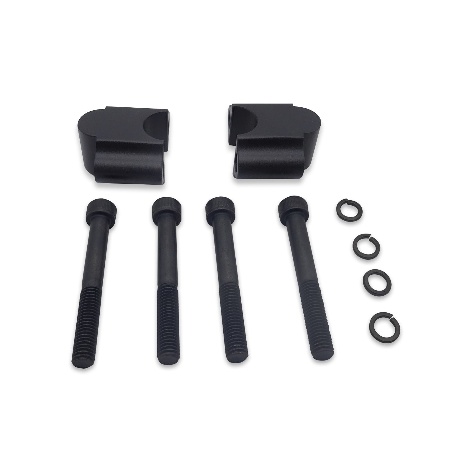 Yamaha ATV Dirt Bike 7/8'' Handlebar Risers - 30mm Motorcycle Bar Mount Clamp for Off-Road & Trail Riding Accessories