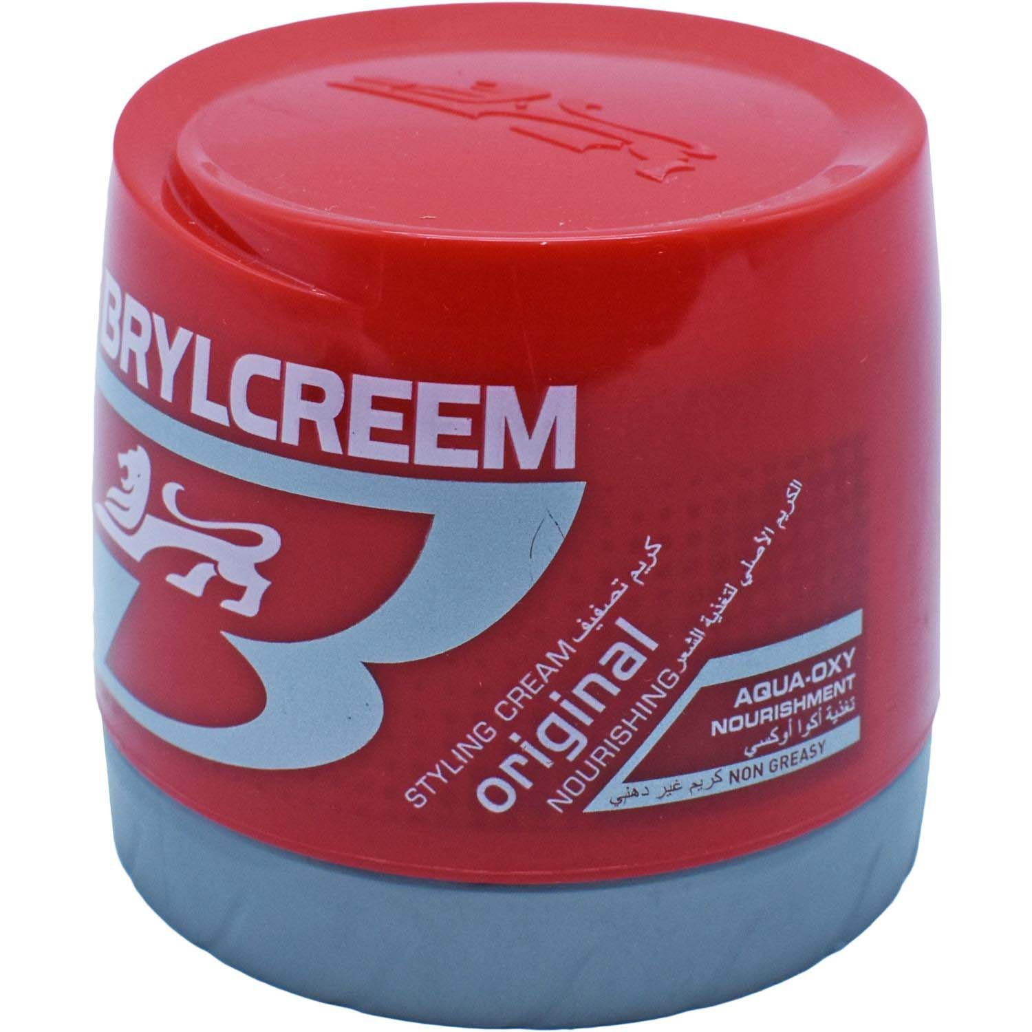 Brylcreem Original Nourishing Styling Cream for Men - 125ml Hair Styling Wax with Natural Shine & Hold - Perfect for Classic Pompadour, Slick Back & Everyday Grooming