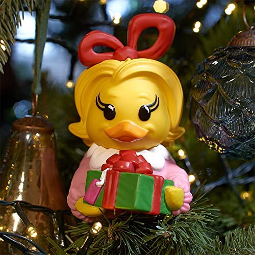 Dr. Seuss Cindy Lou Who Tubbz Cosplaying Duck Collectible Figure - Perfect for Christmas Decor, The Grinch Movie Fans, and Unique Gift Ideas