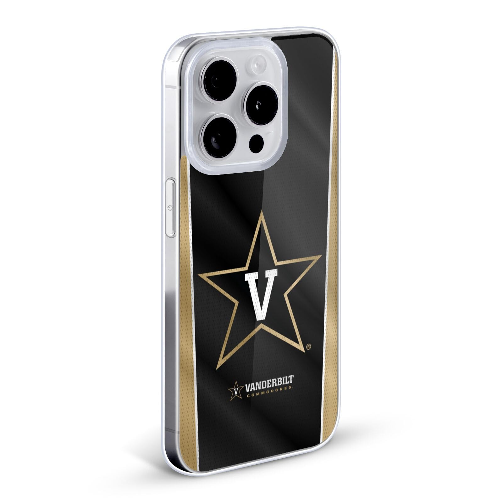 Official Vanderbilt University Vandy Banner Soft Gel Phone Case - Compatible with Apple iPhone 13 Pro | Durable Protection & Stylish Design for School Spirit, Campus Life & Game Day