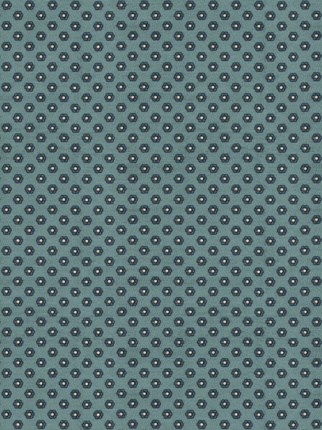 Chris Benz Ditsy Floral Wallpaper in Marina Blue - Perfect for Bedroom, Living Room & Nursery Decor