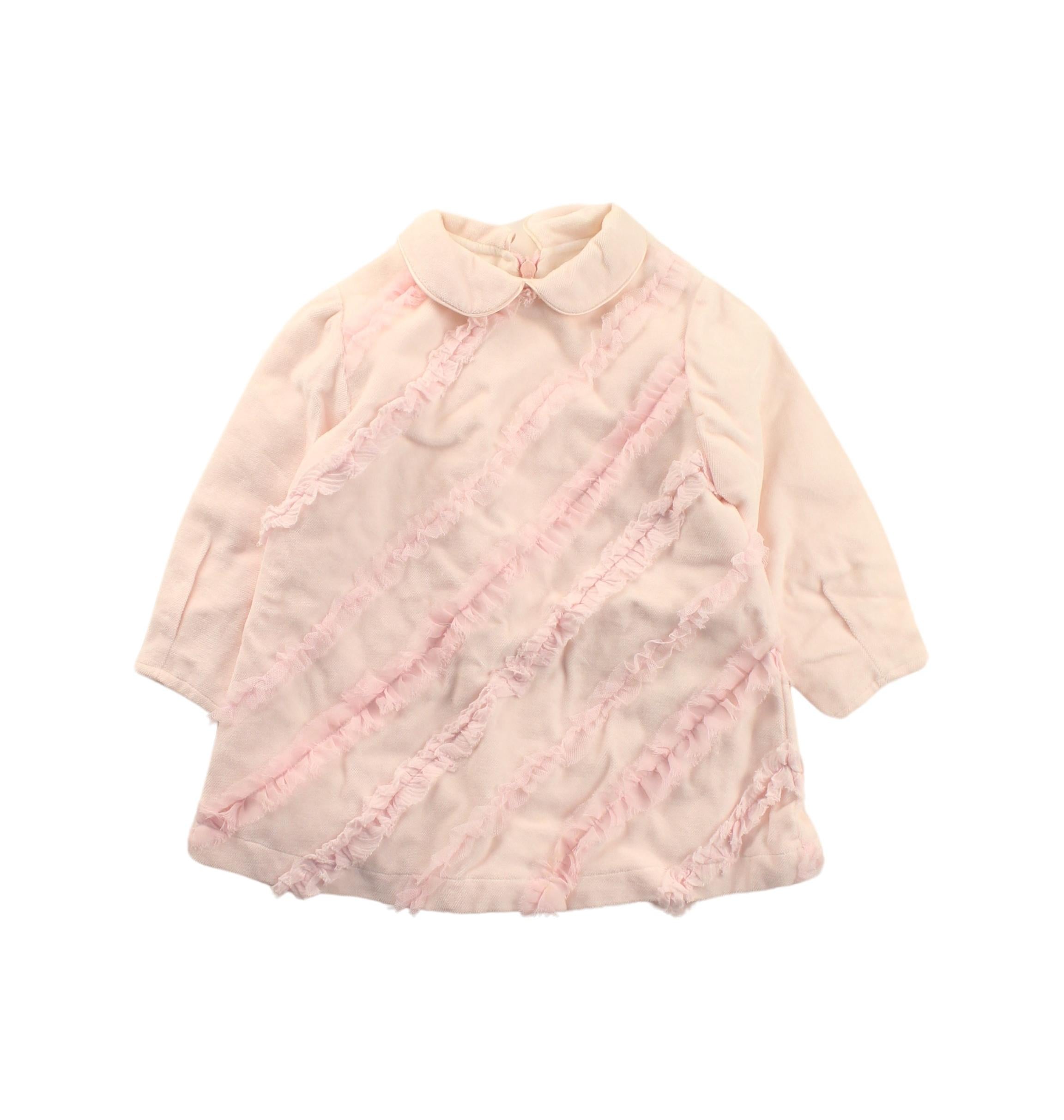 Aletta Long Sleeve Baby Dress for Girls 6-12 Months - Perfect for Family Photos, Holiday Outfits & Special Occasions