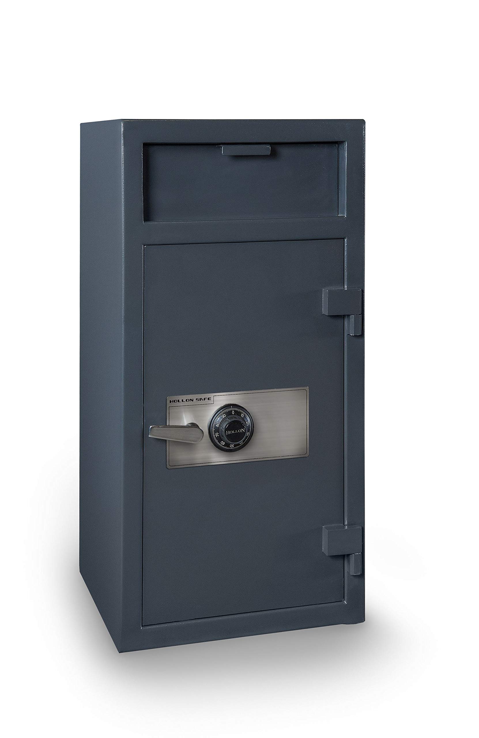 Hollon Safe FD-4020CILK B-Rated Dial Combination Lock Depository Safe - Secure Cash, Jewelry & Documents - Ideal for Home, Office & Retail Use