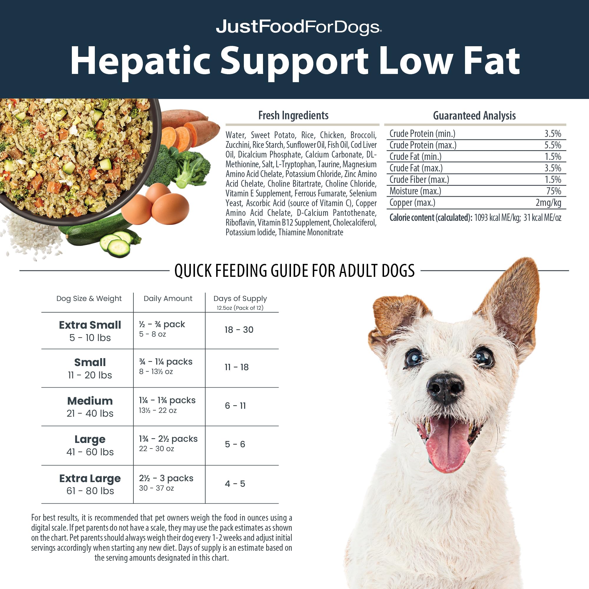 JustFoodForDogs Pantry Fresh Wet Dog Food for Liver Health - Low Fat Hepatic Support, Human-Grade Dog Food, 12.5 oz (Pack of 12) | Ideal for Dogs with Liver Conditions, Digestive Issues & Sensitive Stomachs