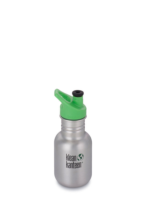 Kid Kanteen 12oz (355mL) Insulated Stainless Steel Water Bottle with Sports Cap - Leakproof & BPA-Free for Kids, School, Sports & Outdoor Activities