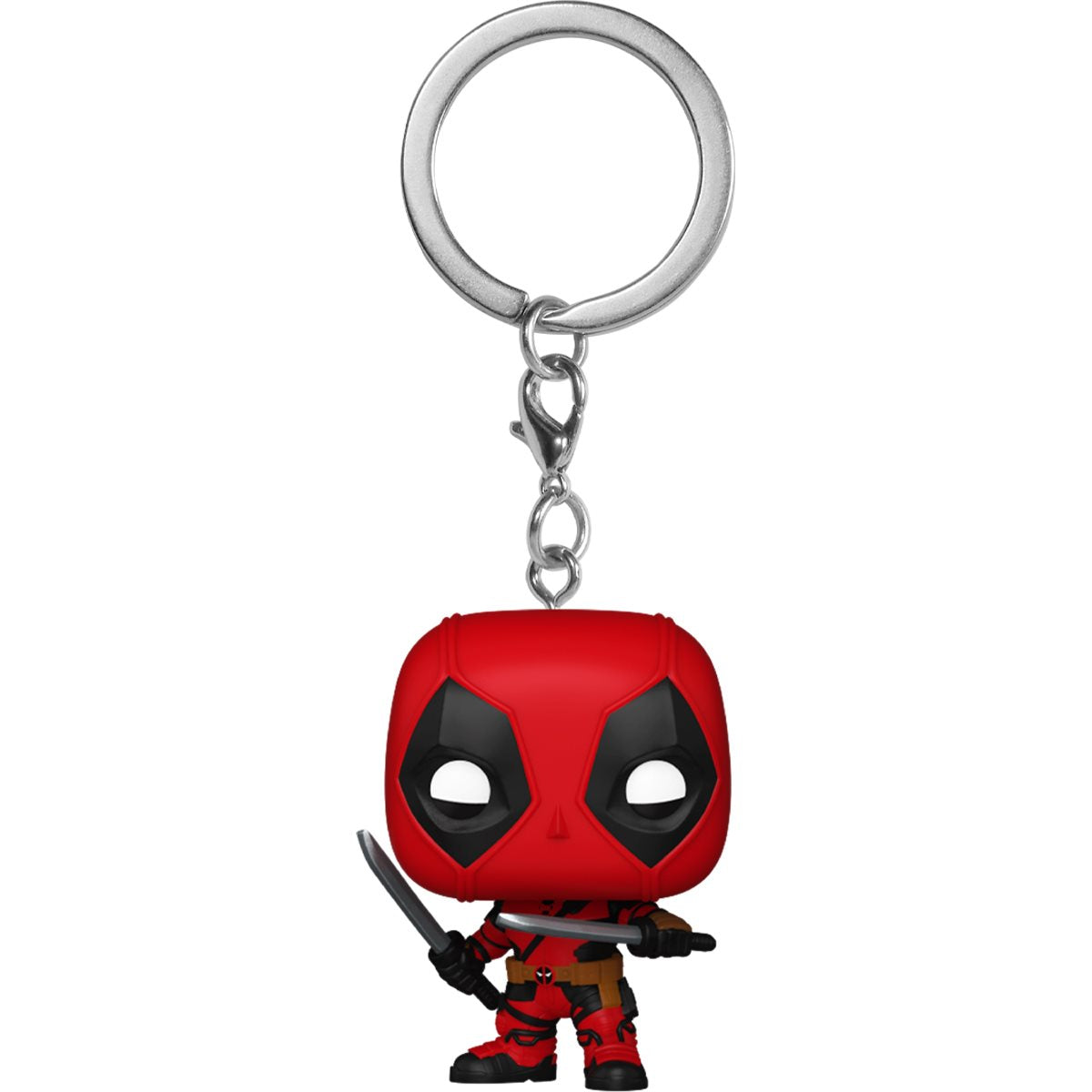 Deadpool & Wolverine Funko Pocket Pop! Keychain with Swords - Marvel Collectible for Backpacks, Keys, and Gifts