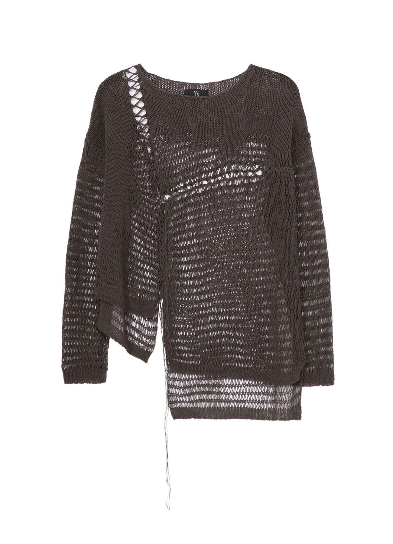 Asymmetrical Long Sleeve Knit Sweater for Women - Trendy Loose Fit Pullover for Fall & Winter - Perfect for Casual Outings, Office Wear, and Coffee Dates