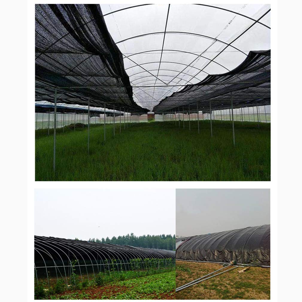 30% Shade Cloth Cover - UV Resistant Black Sun Mesh Net for Plants, Garden, Flowers & Greenhouse | Perfect for Plant Protection & Temperature Control in Outdoor Gardens, Greenhouses & Nurseries