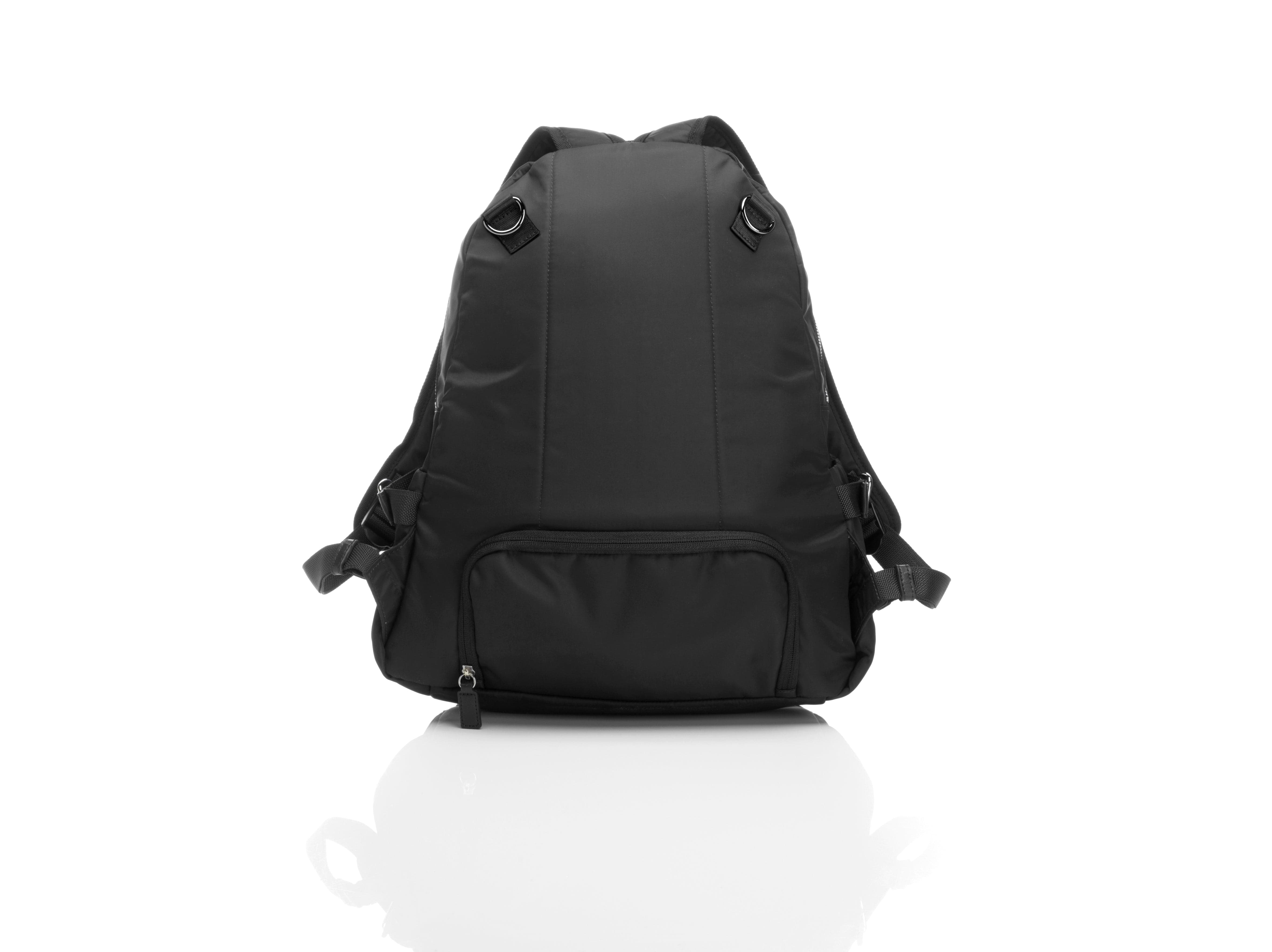 Storksak Eco Hero Black Diaper Bag - Stylish & Sustainable Baby Changing Tote for Moms - Perfect for Travel, Daycare & On-the-Go Parenting