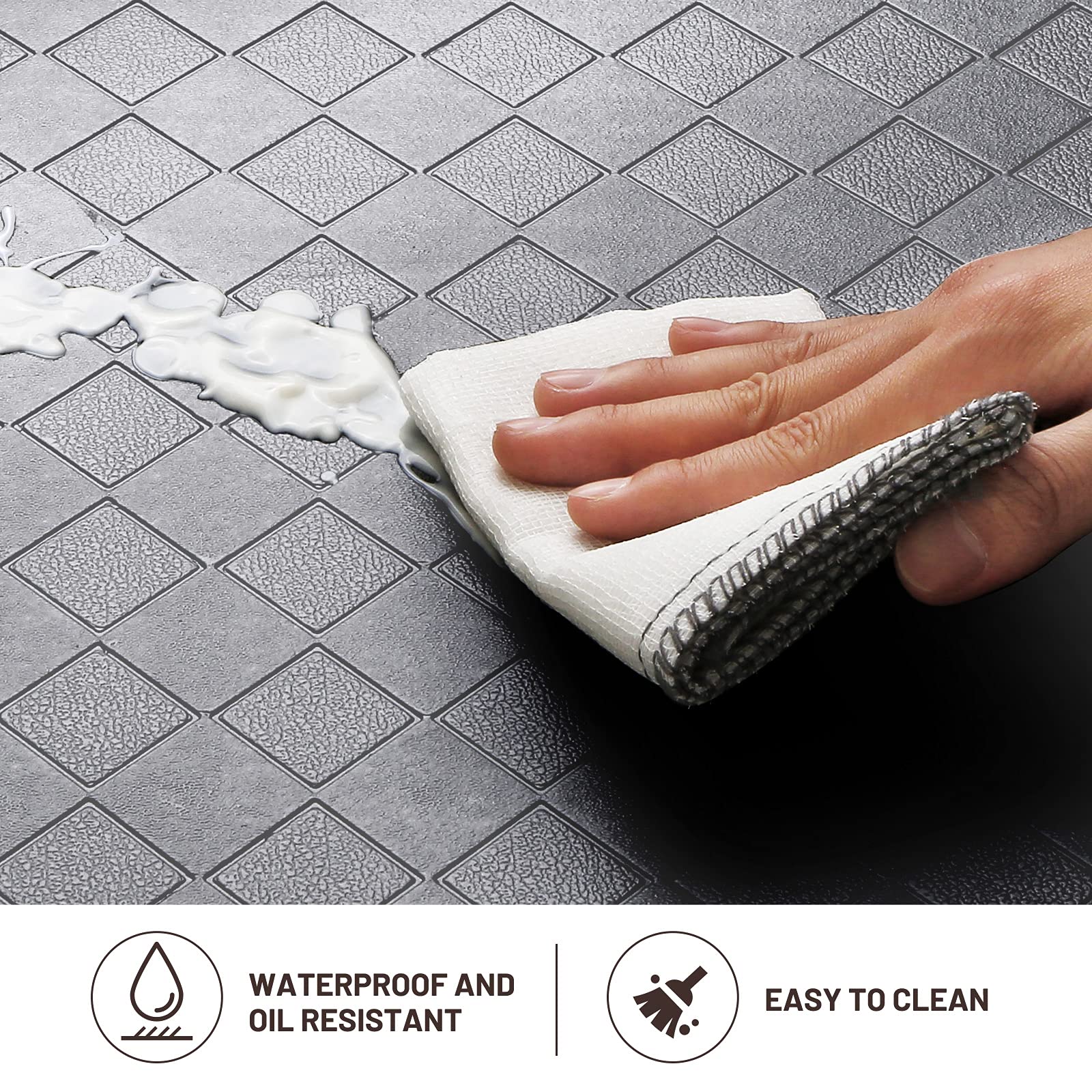 HappyTrends Kitchen Mat - Cushioned Anti-Fatigue Rug, 17.3