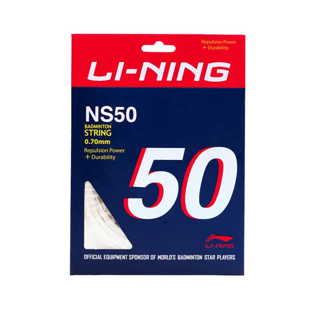 Li Ning NS50 Professional Badminton String - High Performance, Durability & Control for Competitive Play | Perfect for Tournaments & Training Sessions