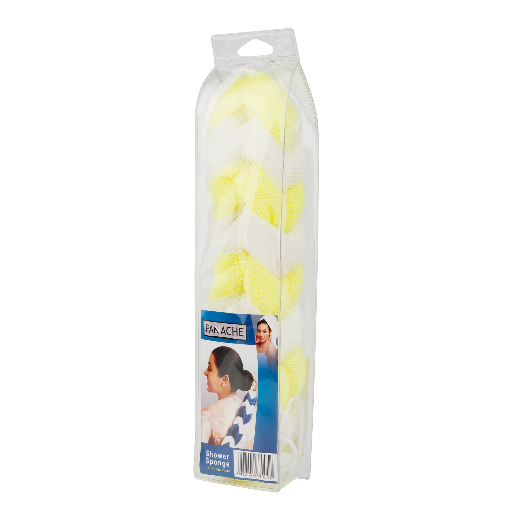 Panache Shower Sponge - Exfoliating Bath Sponge with Lemon Scent, Soft & Gentle for All Skin Types - Perfect for Daily Shower, Spa & Body Care Routine