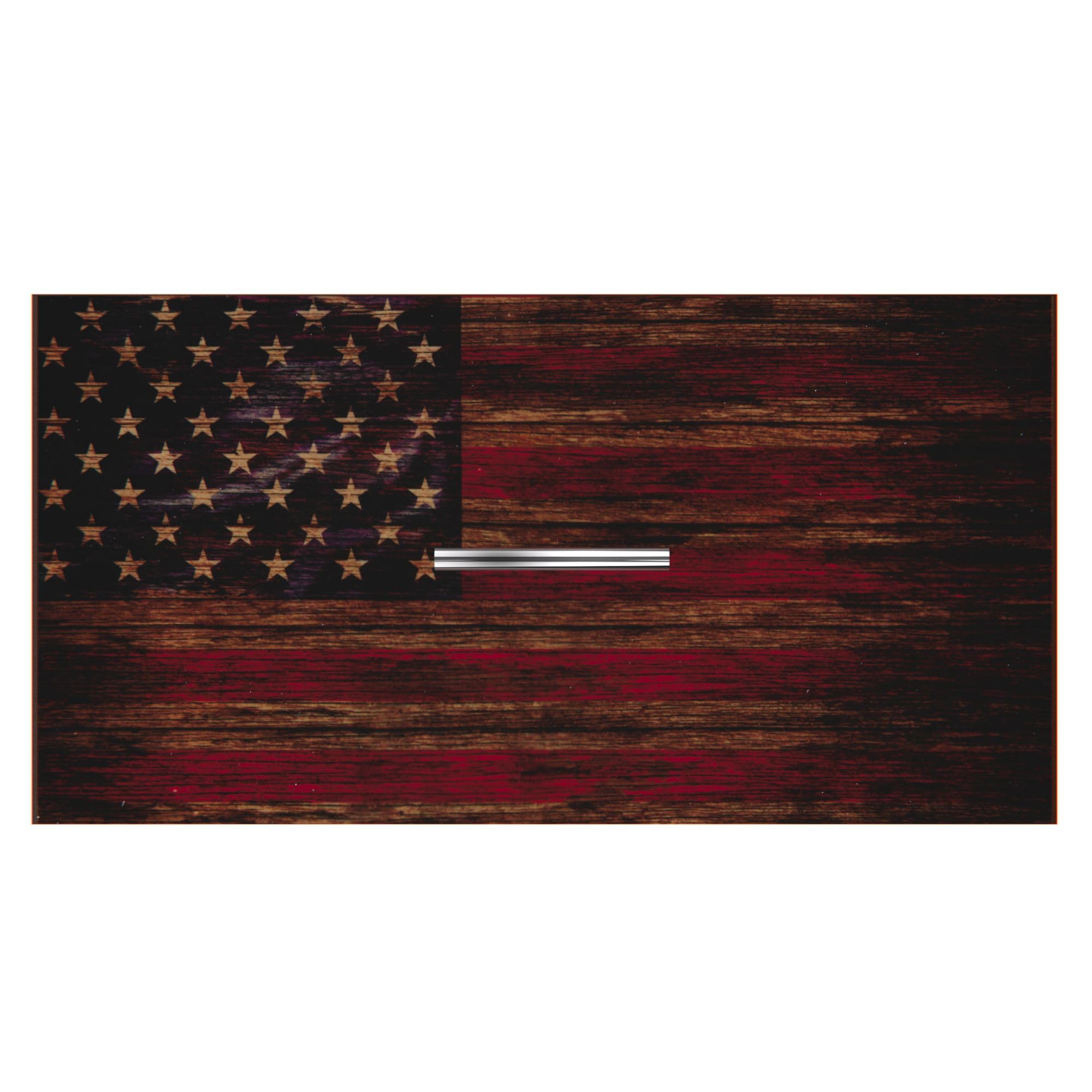 Personalized Dog Toy Storage Box - Durable Pet Organizer for Treats, Toys, Leashes & Food | American Flag Design | Perfect for Home, Travel & Grooming Stations