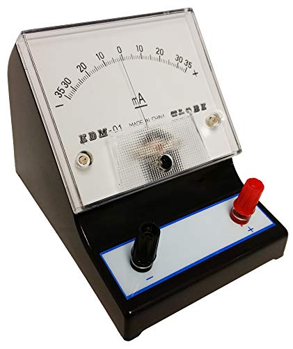GSC International 4-130921-40 Analog Galvanometer, ±35mA Range, Pack of 40 - Perfect for Physics Labs, Electrical Experiments & STEM Education
