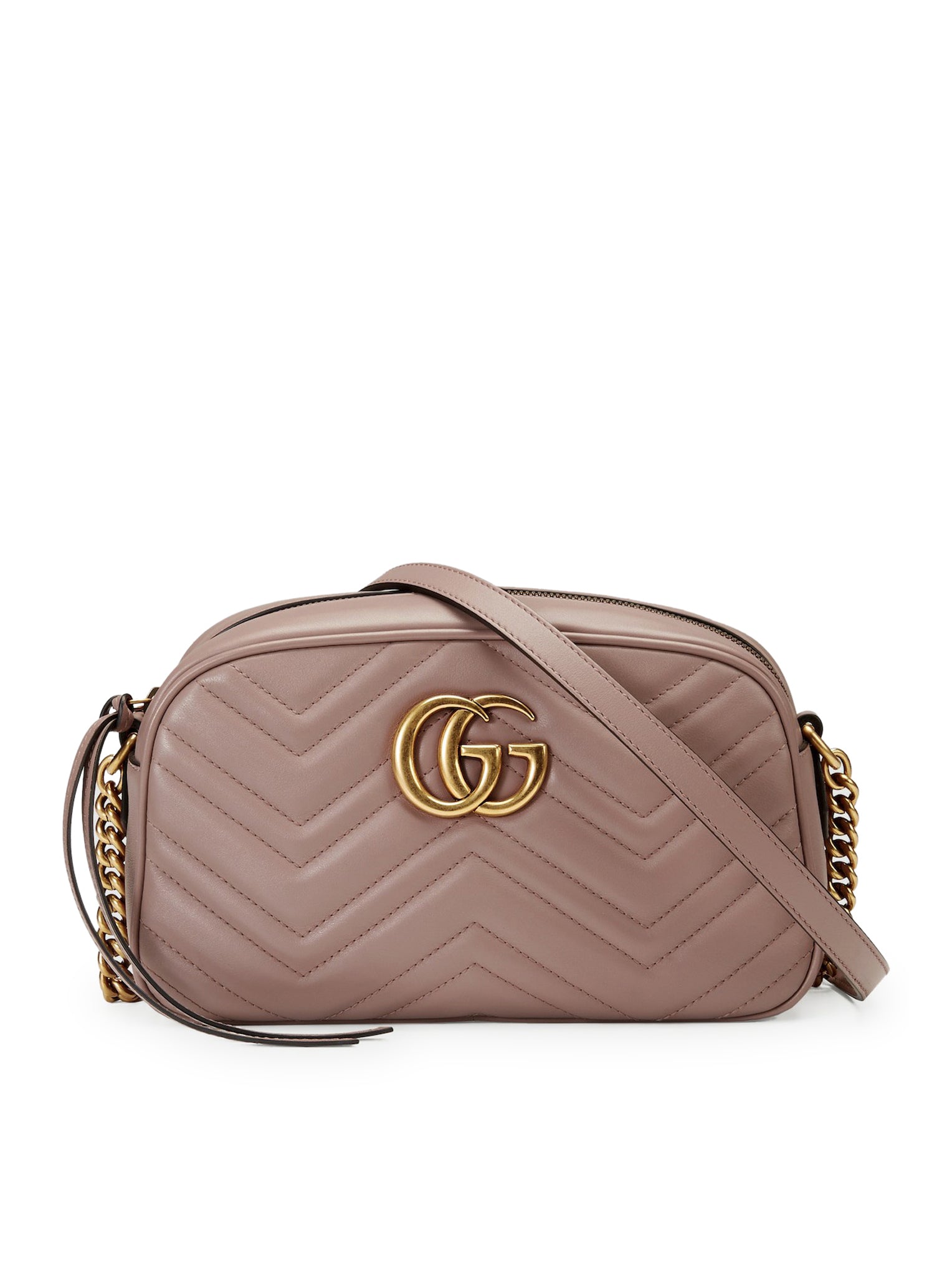 GG Marmont Small Shoulder Bag for Women - Luxury Leather Crossbody Purse with Chain Strap, Perfect for Date Night, Work & Travel | Gucci Inspired Handbag
