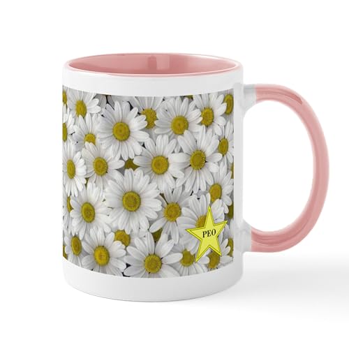White/Pink Inside - PEO Daisy Mug